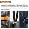 sourcing map Roller Buckles Multipurpose Metal Adjustable Belt Buckle for,
