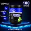 Suplemento Creatina Monohidratada 500g Nit-pro 100serv Polvo
