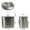 Bush Craft 28895 Canteen Cooker Kit, Coating