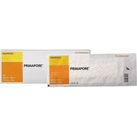 Smith & Nephew (Box Of 20) Primapore White Polyester Adhesive Dressing 4 X 11-3/4" Exp.2027