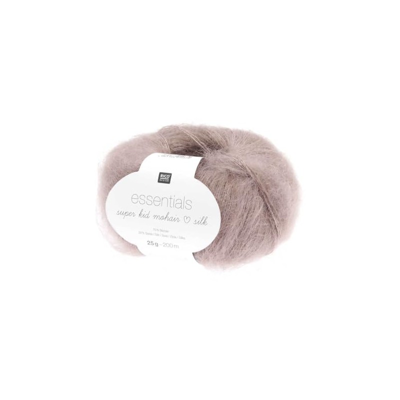 Rico Essentials Super Kid Mohair Loves Silk 058 Taupe