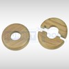 Dunnet Tools Radiator Pipe Covers Wooden Pipe Collars - Pack