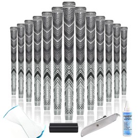 Champkey Victor Hybrid Golf Grips Set of 13 - Choose Between 13 Grips with 15 Tapes and 13 Grips with All Repair Kits