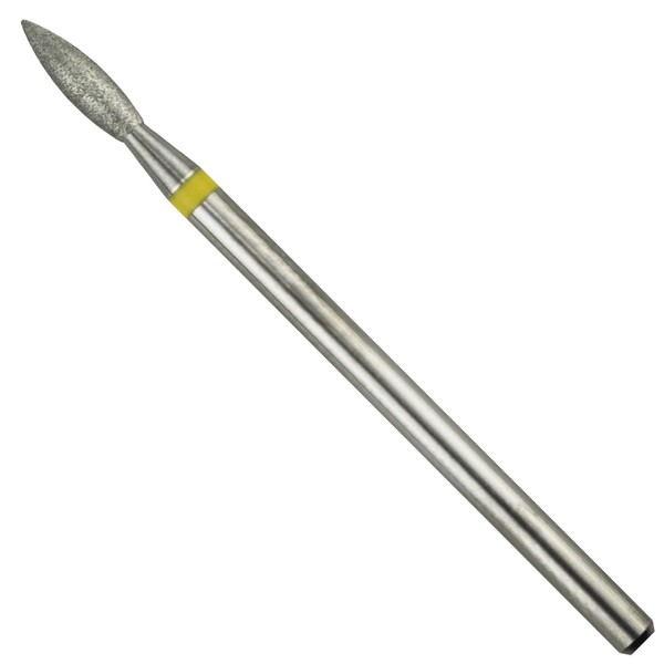 ianblues Nail Drill Flame-Shape Diamond Bit EFile for Nail Techs