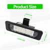 NOTISH 2Pcs LED License Plate Light Lamps 6000K White -