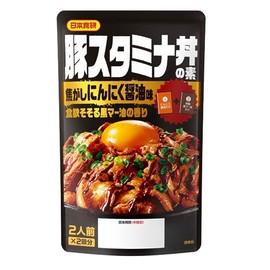 Nihon Shokken Pork Stamina Rice Bowl 4.2 oz (120 g) x 4 Bags