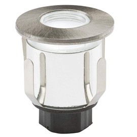Knightsbridge Mini Ground Light, Metal, 0.6 W, White