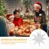 Lurrose Paper Star Lantern, 3 Pack 9 Pointed Star Lampshade