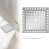 SLTAXAR Square Drain Strainer for Shower Square Drain Protector Stainless