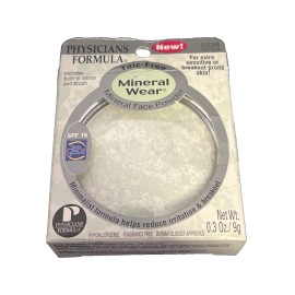Physicians Formula Talc-Free Mineral Wear Face Powder SPF 16 - 2238 Soft Green