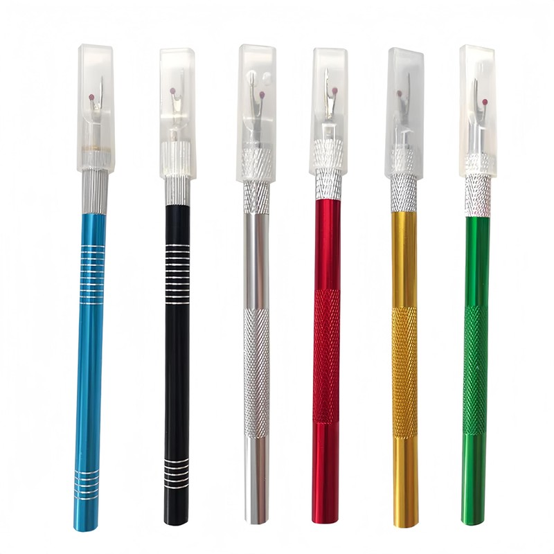 2 Sets Sewing Seam Rippers,10 Pcs Metal Seam Ripper Set