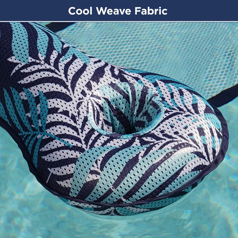 New Aqua Luxury Pool Noodle Chair Float with Adjustable Seat