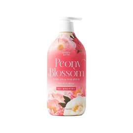 Happy Bath 해피바스 핑크 피오니 블라썸 바디워시 900g Happy Bath Pink Peony Blossom Body Wash 900g