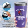 Snowboarding Purple Edition Viking Tumbler 20oz - Black diamond -