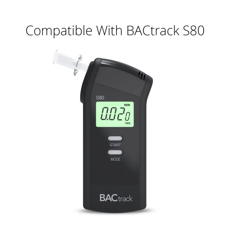 BACtrack Professional Breathalyzer Mouthpieces (20 Count) | Compatible with BACtrack