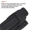 YHZNAGEM Baton Holder Tactical Quick Draw Stick Holster 360 Degree
