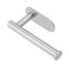 Wall Mount Single Toilet Paper Holder Stainless Steel Tissue Roll