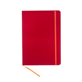 Fabriano Ispira Cuaderno de tapa suave, 5.8" x 8.3", A5, punteado, rojo