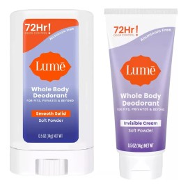 Lume, Desodorante Corporal En Barra Y Crema Pack Viajero