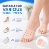 2 Pairs 3 in 1 Pro Toe Straighteners, Silicone Forefoot