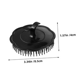 Baluue Ergonomic Scalp Shampoo Brush Set 2pcs Hair Scalp Massager Shower Brush for Deep Cleaning