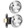 Round Double Sided 304 Stainless Steel with Handle, Ideal for