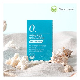 [Nutrimore] Premium Supercritical Altige Omega3 EPA DHA 1000 (60 capsules) 2 bottles (2 months) / [뉴트리모어] 프리미엄 초임계 알티지 오메가3 EPA DHA 1000(60캡슐) 2통(2개월)