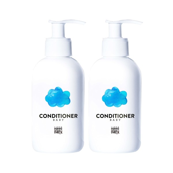 Mama Baby Conditioner, Set of 2 "Amazing Comb with the Power of Plants." Organic Conditioner 8.5 fl oz (250 ml)
