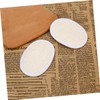 Healeved 2pcs Natural Loofah Pads Lanyard for Gentle Exfoliation Soft