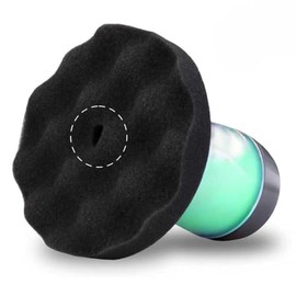 Large Flow Tire Shine Application, Reusable Car & Truck Tire Dressing Applicator Pad, Works with All Tire Shine & Gels, Achieves Drip-Free Results (XL)