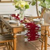 BSITSSS Christmas Table Runner Snowmen, 33×180 CM Christmas Runners for
