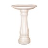 Union Products 61010 Round Bird Bath, White