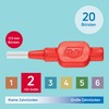 TePe Interdentalbürste, Extra Soft, Rot, 0,5 mm/ISO 2, 20 Stk.,