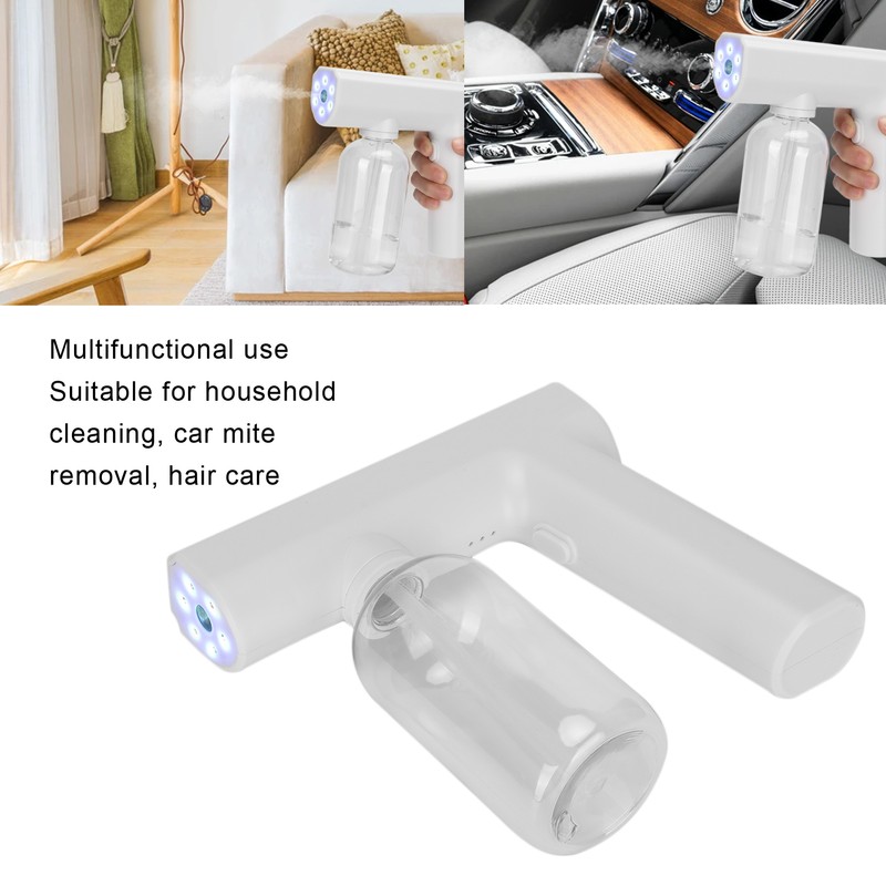 Portable Nanometer Mist Sprayer Gun Multifunctional Electric Fogger Wireless Cleaning