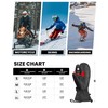 OutdoorMaster 3-Finger Ski Gloves for Women & Men, Waterproof &