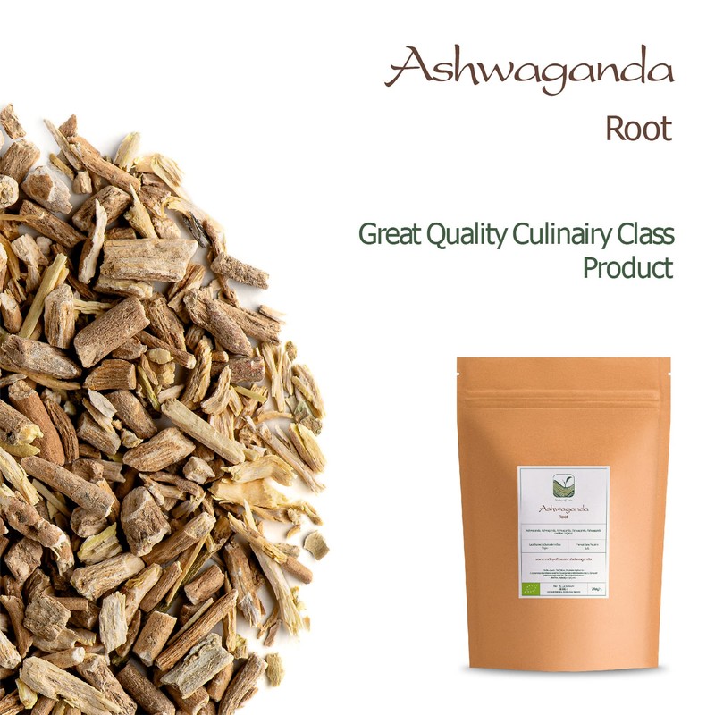 Ashwagandha Organic Root India - for Relexation - Ashwanda Roots