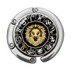 KANGYUSO Leo Foldable Purse Hook Gifts, Black Gold Zodiac Sign