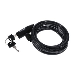 HME Self-Coiling 6-Foot Easy-To-Use Protective Durable Reliable Versatile Hunting Tree Stand Cable Lock - 2 Keys Included