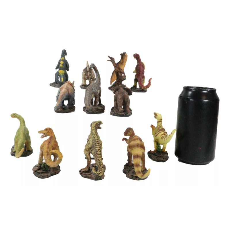 Ebros Gift Educational Prehistoric Dinosaur Miniature Figurines Collection Set of