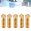 5pcs CHT V6 3D Printer Nozzle 3 Holes High Flow