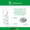 Rollwin Roller shutter accessories set for renovation Maxi SW60 4x