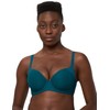 Triumph Women's Body Makeup Patchwork Wp Ex Bra, Blue Coral