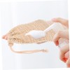 Minkissy 2sets Bathing Soap Pouch Soap Exfoliating Pouch Mesh Portable