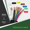 RVGUARD 7 Way 16 Foot Trailer Cord with 7 Gang