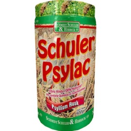 Schuler Psylac Fibra Hindu Psyllium Husk 400 Grs Sabor Natural