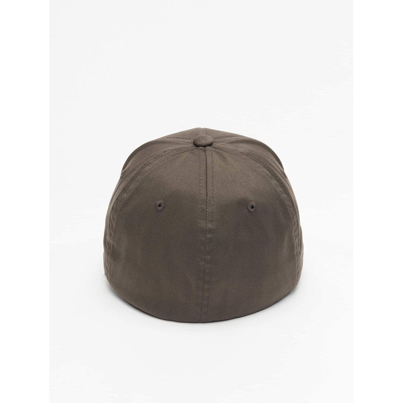 Flexfit Wooly Combed Unisex Cap Dark Grey XS-S, darkgray