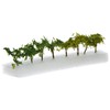 Faller Vigneto 86 Pezzi, Plastica, Kit di Montaggio, Sculpture, Green,