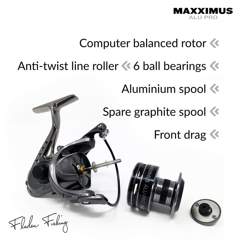 FLADEN Fishing - MAXXIMUS ALU PRO 530 Reel Front Drag