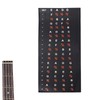 Fretboard Stickers, Bass Fret Board Decal Clear Marking for Beginner