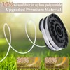 Yweller String Strimmer Spool Compatible with Parkside LIDL 20-Li PRT